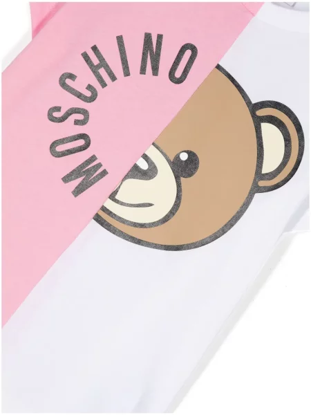 Tricou copii Moschino alb