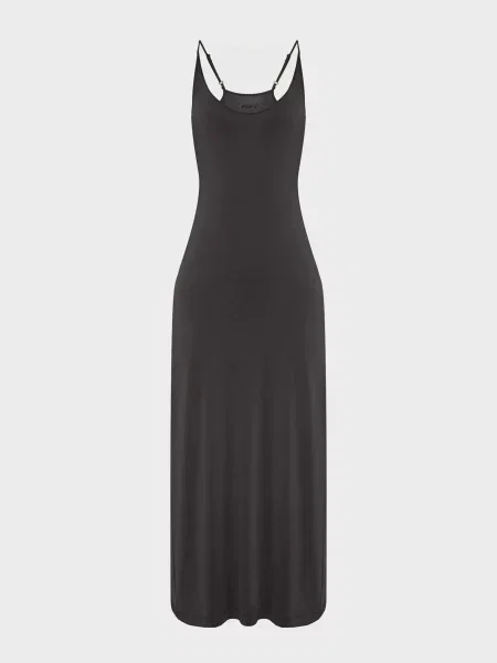 Сукня максі PRPY віскоза/поліестер чорний