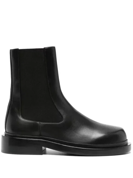 Botine Jil Sander din piele negru