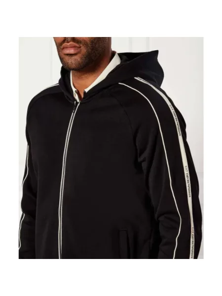 Bluza z kapturem Emporio Armani Ea7 z kapturem czarna