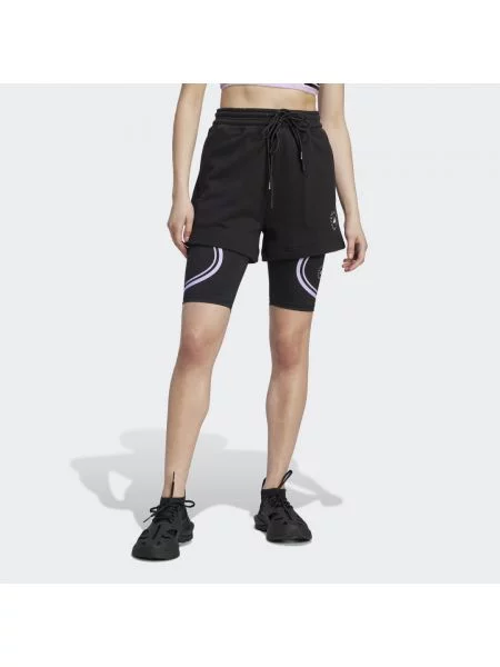 Szorty Adidas frotte czarne