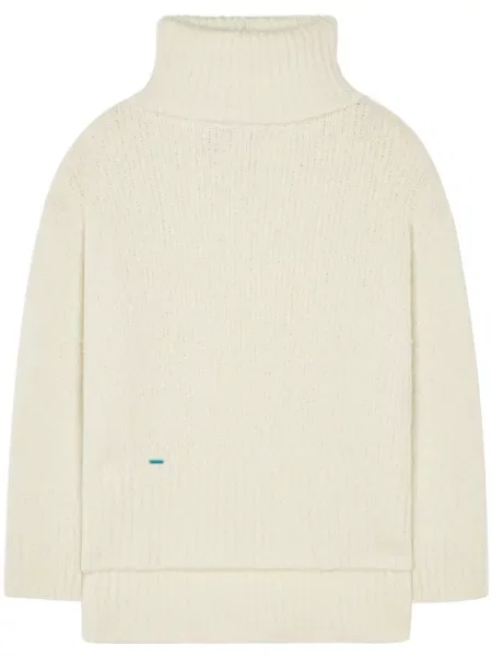 Jedwabny sweter Alanui biały