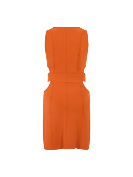 Sukienka Alberta Ferretti pomarańczowa