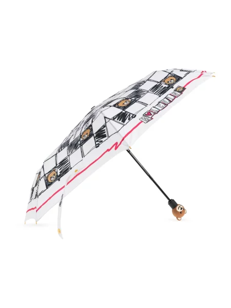 Parasol Moschino biały