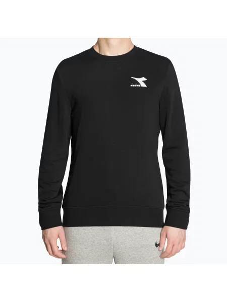 Mikina Diadora Crew Core nero černá