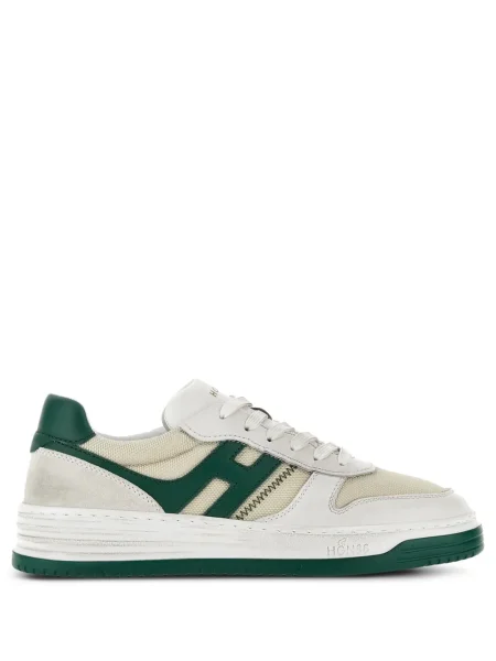Sneakerși Hogan din piele gri