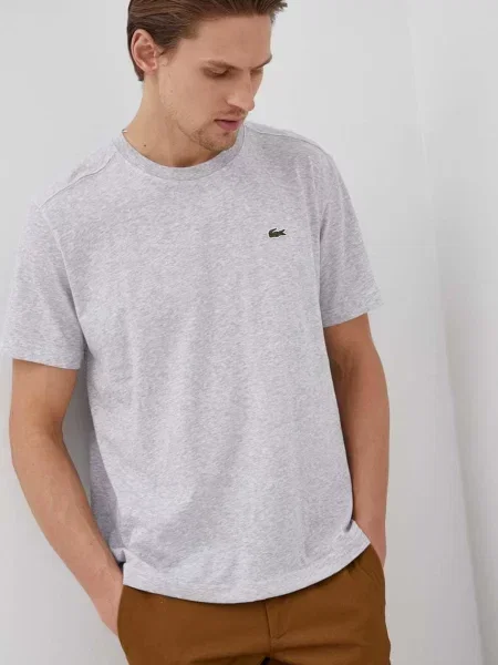 Lacoste tričko šedé