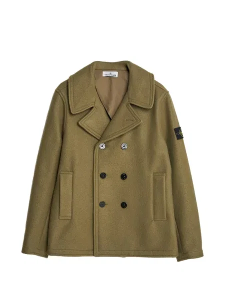 Palton Stone Island cu strasuri verde