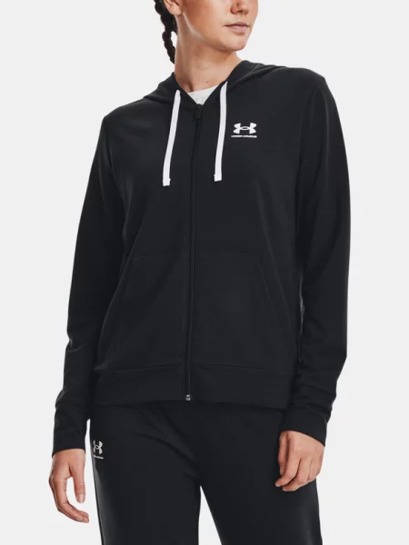Суитшърт Under Armour Rival Terry Fz Hoodie Black M черно