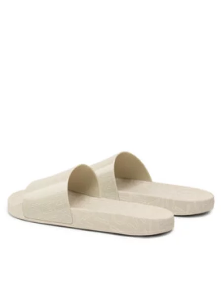 Calvin Klein Papucs Pool Slide Rubber Krém