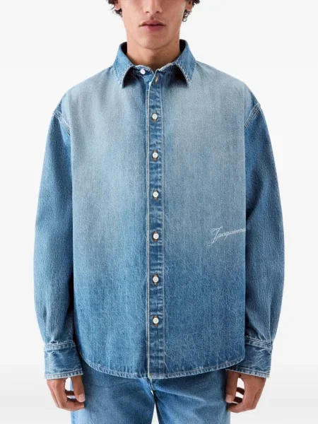 Cămașă Jacquemus albastru