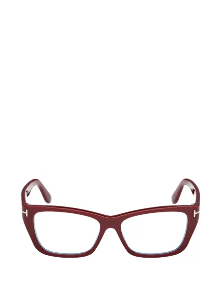 Ochelari de soare pătrați Tom Ford Eyewear roșu
