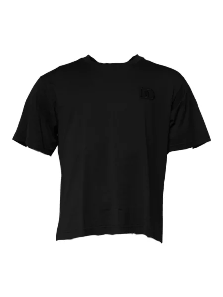 Koszulka Dolce And Gabbana z logo czarna