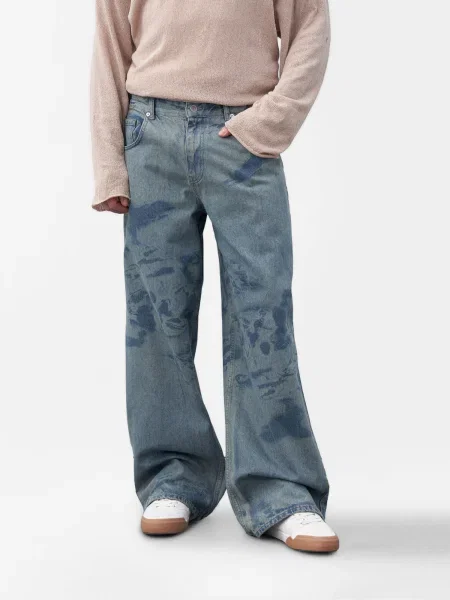 VAMOS CLO Jeans denim albastru