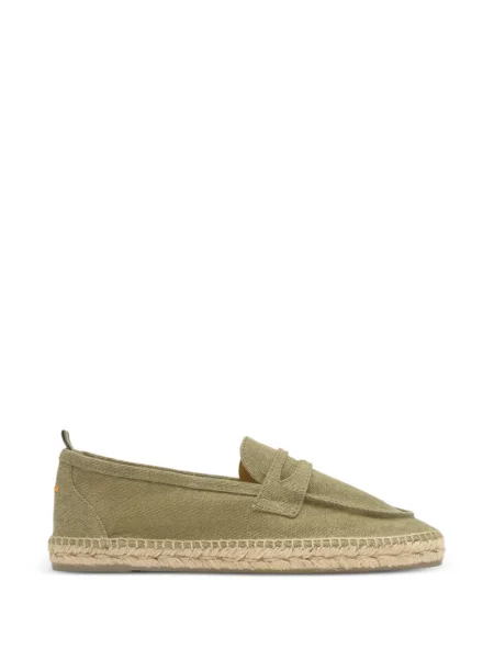 Espadrile Castaner din canvas verde