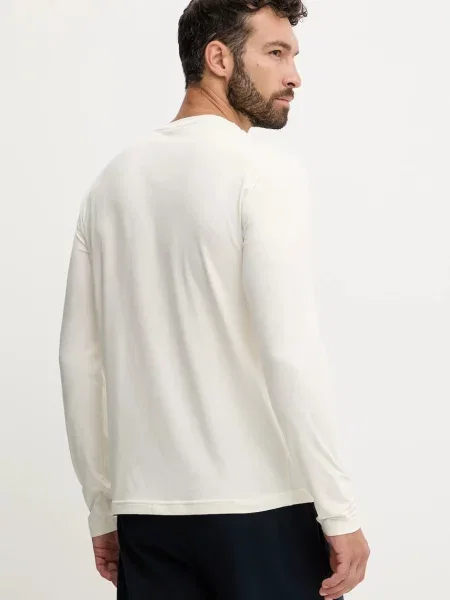 Hosszú ujjú póló Ea7 bézs