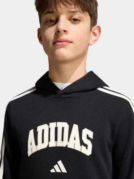 Adidas кофта з капюшоном дитяча з бавовною