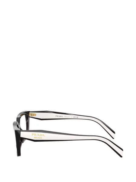 Ochelari de soare pătrați Prada Eyewear negru