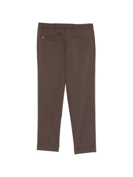 Pantaloni Barba cu cordon maro