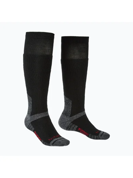 Șosete pentru bărbați Bridgedale Heavyweight Performance Knee black negru