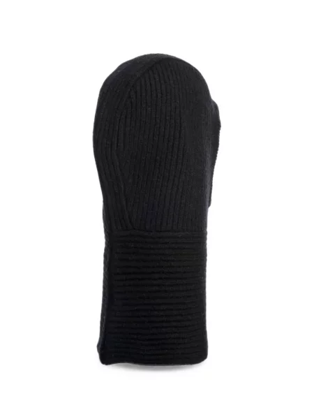 Căciulă Parajumpers tricotate cu autograf negru