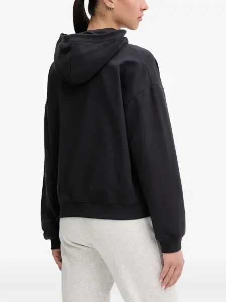Hanorac cu glugă Under Armour cu autograf negru