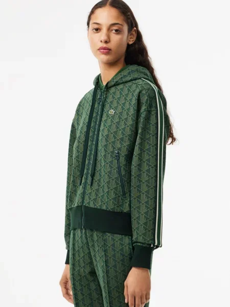 Толстовка Lacoste зелена