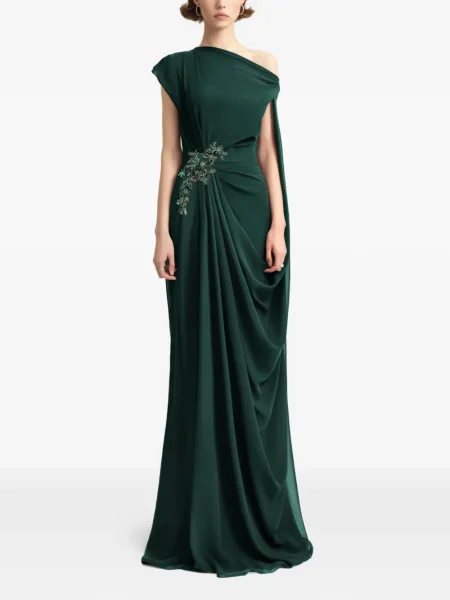 Rochie Gemy Maalouf drapată verde