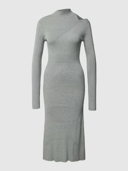 Sukienka z dzianiny z mieszanki z efektem melanżu Calvin Klein Womenswear