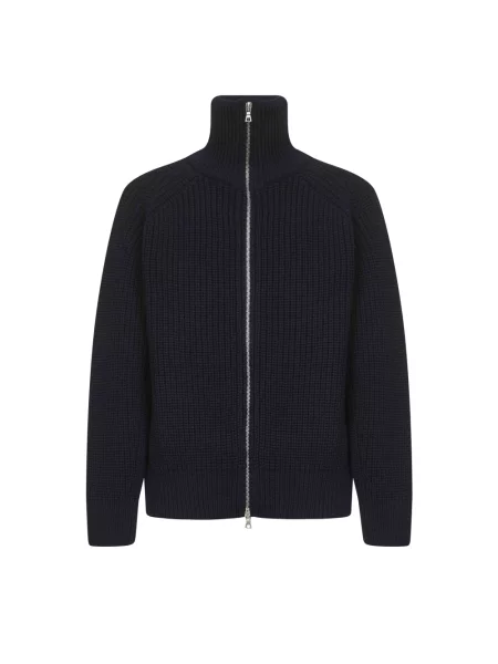 Kardigan Dries Van Noten wełniany czarny