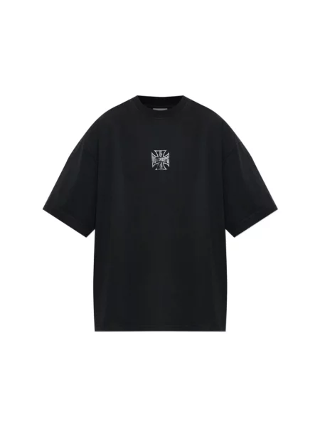 Koszulka Vetements z logo czarna