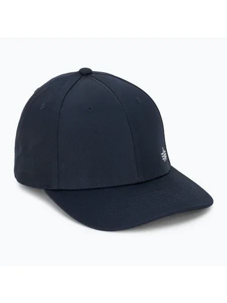 Kšiltovka Alpha Industries Metal Label rep blue/chrome modrá