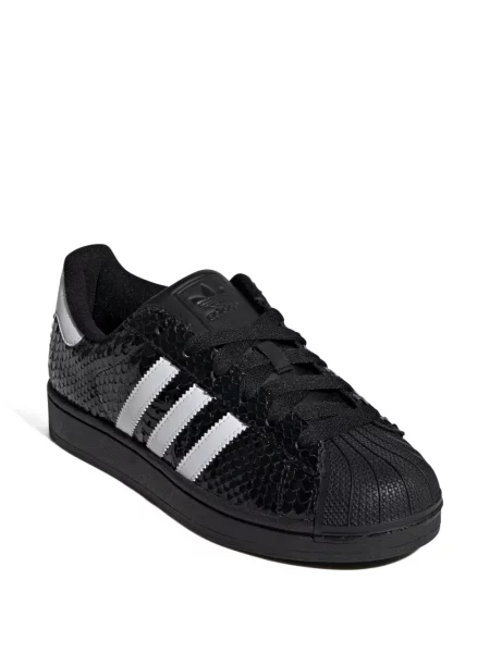 Sneakerși Adidas cu dungi negru