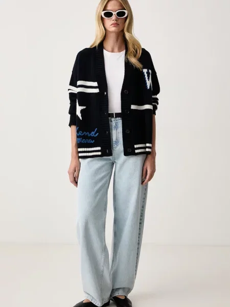 Weekend MaxMara De lână cardigan Wkdbelgio | Oversize fit