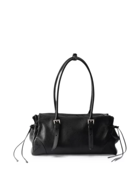 Geantă shopper Prada cu cordon negru