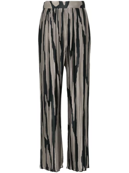 Pantaloni Lanvin cu imagine cu imprimeu abstract gri