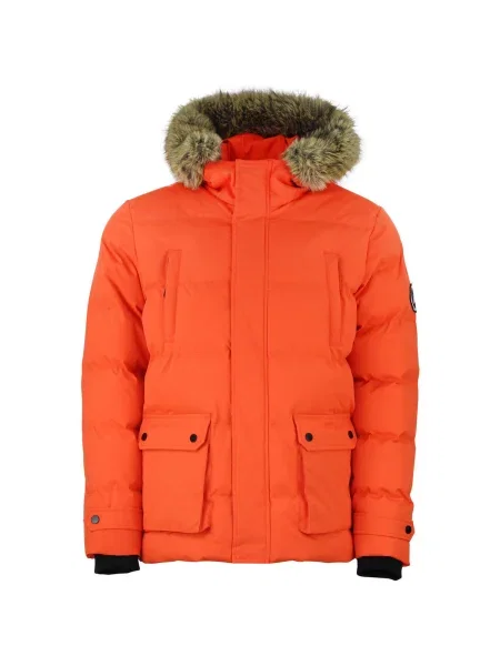 Geacă parka Peak Mountain portocaliu