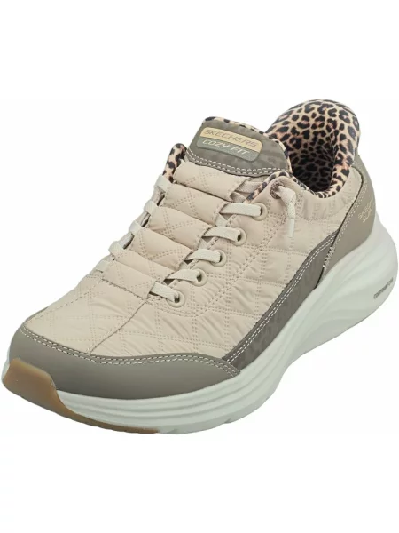 Sneakersy Skechers brązowe