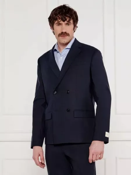 Calvin Klein Sacou | cu adaos de in