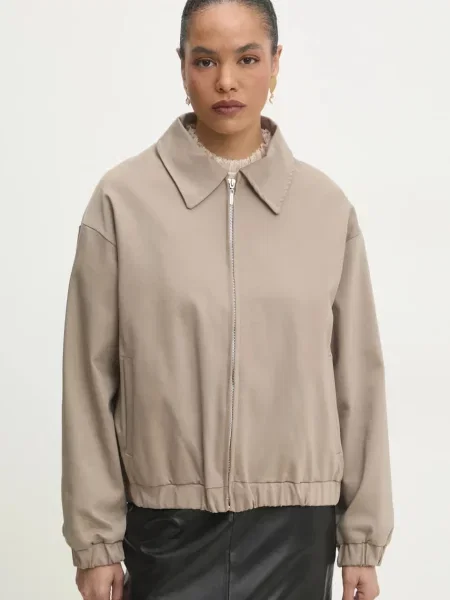 Answear Lab kurtka przejściowa beżowy