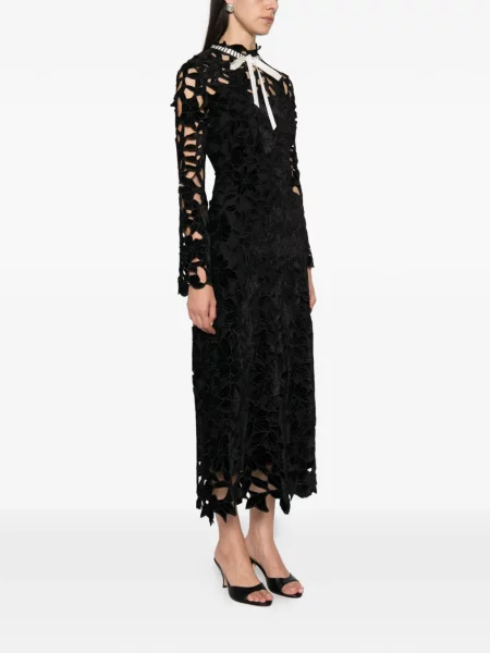 Rochie maxi Simkhai din dantelă negru