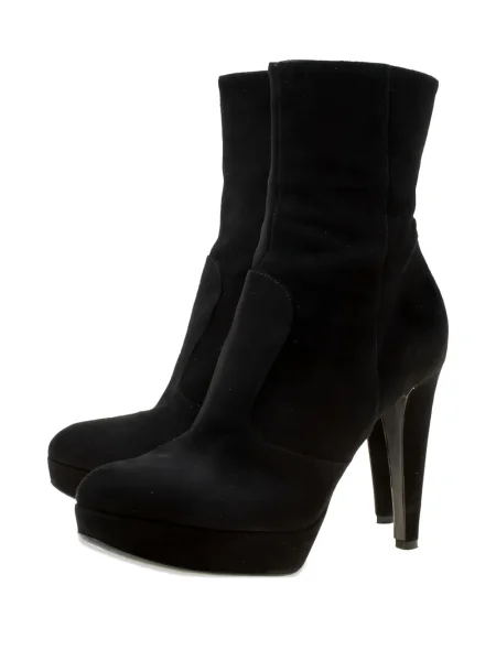 Botine Sergio Rossi cu platformă negru