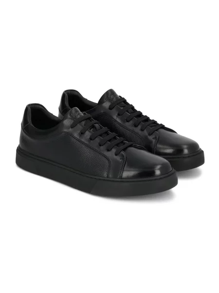 Sneakersy Kazar skórzane czarne