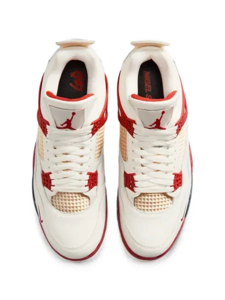Ποδηλασία sneakers Jordan Air Jordan 4 λευκό