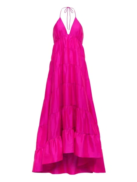 Rochie maxi Azeeza de costum roz