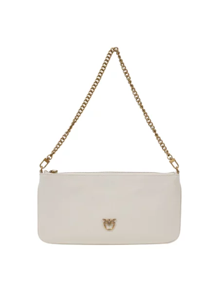 Torebka Pinko bez obcasa biała