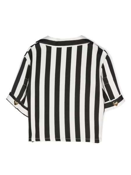 Bluzka dziecięca Moschino czarna