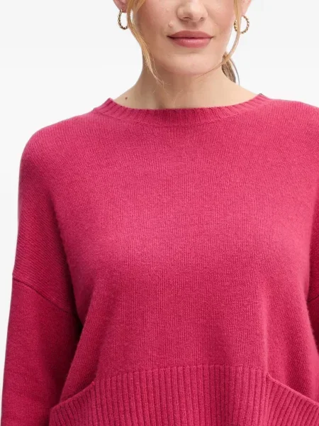 Decupat pulover Benetton roz