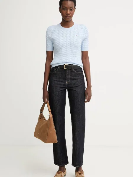 Tommy Hilfiger Pulover Svetlo modra