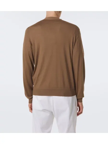 Cardigan Tom Ford de lână maro